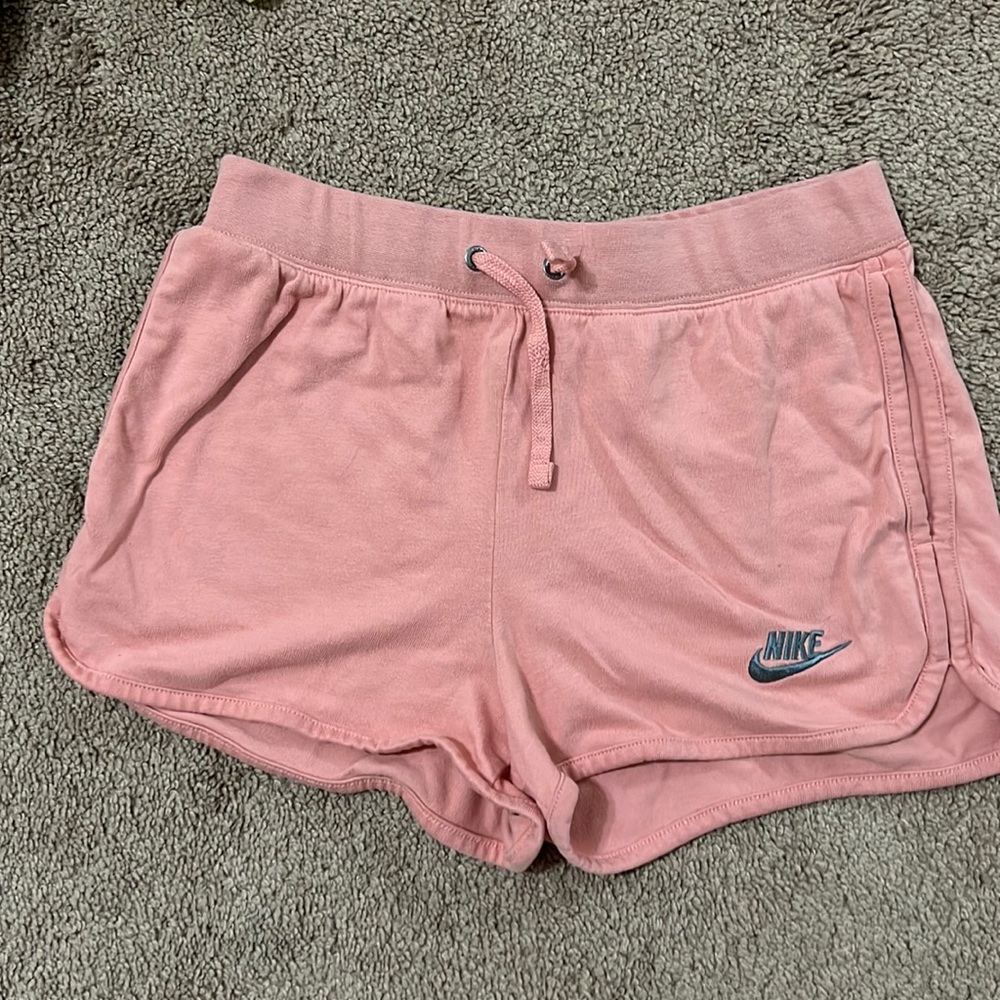 Nike Pink Cotton Shorts Size XS